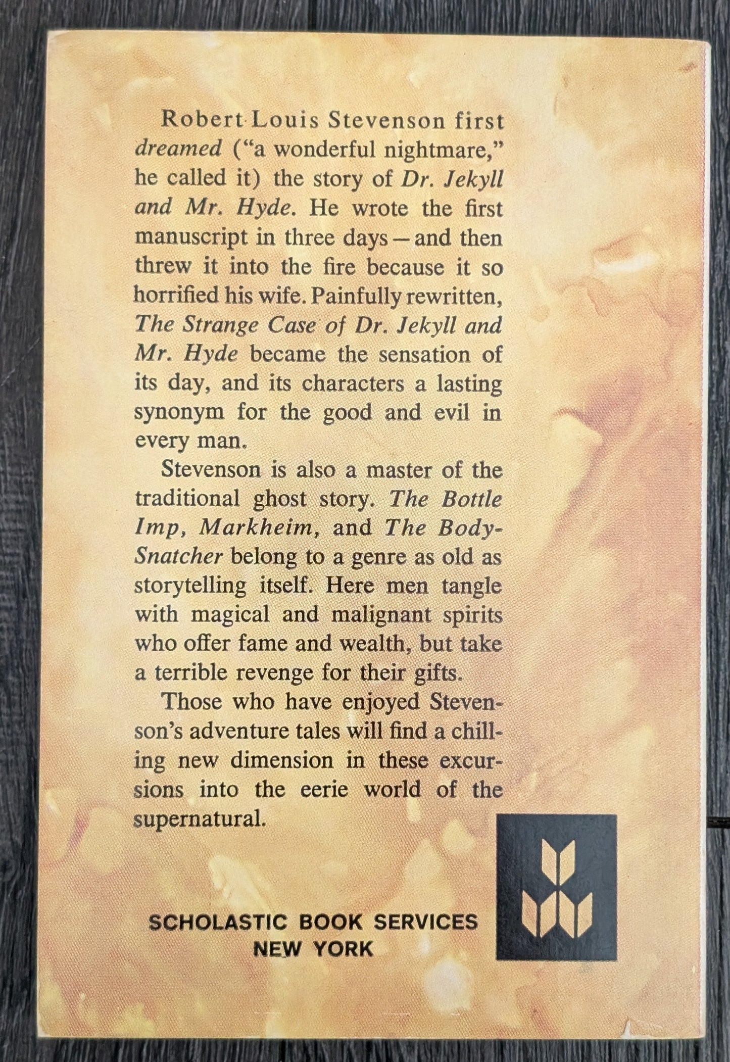 Dr. Jekyll and Mr. Hyde and Other Stories by Robert Louis Stevenson
