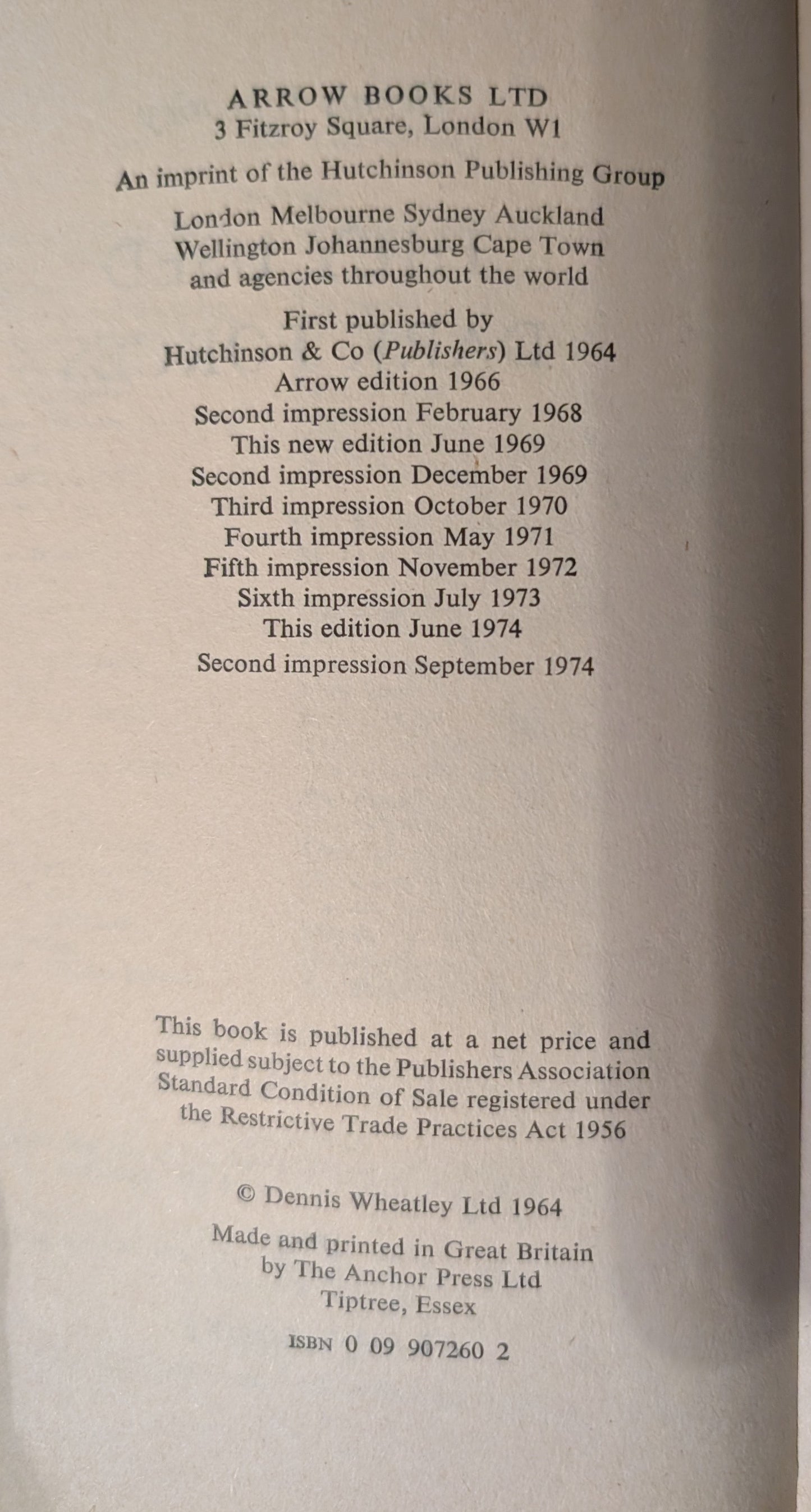 They Used Dark Forces (A Black Magic Story) by Dennis Wheatley