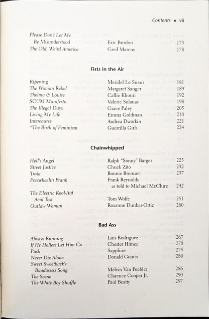 The Outlaw Bible of American Literature edited by Alan Kaufman, Neil Ortenberg & Barney Rosset