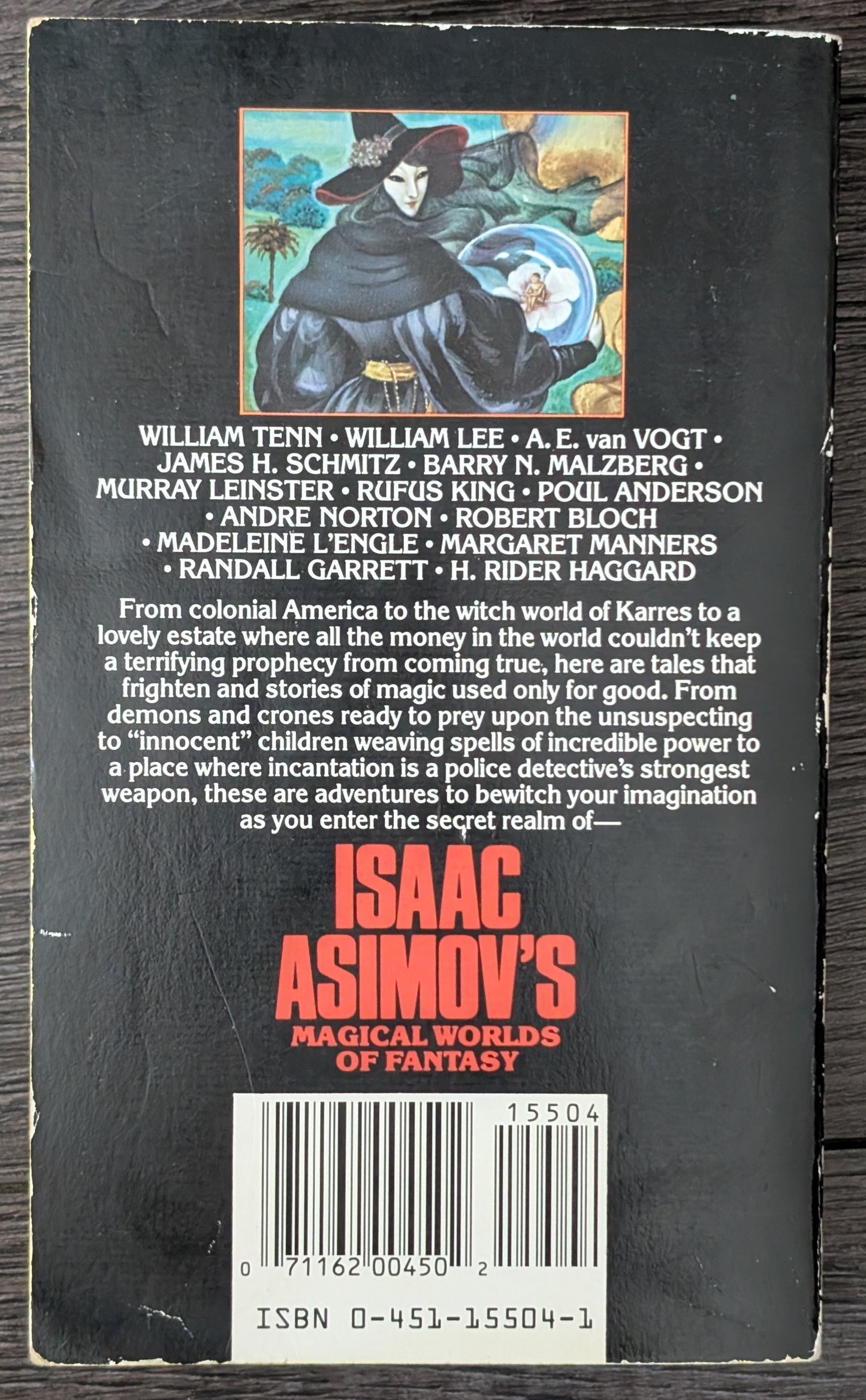 Witches from Magical Worlds of Fantasy (#2) edited by Isaac Asimov, Martin H. Greenberg and Charles G. Waugh