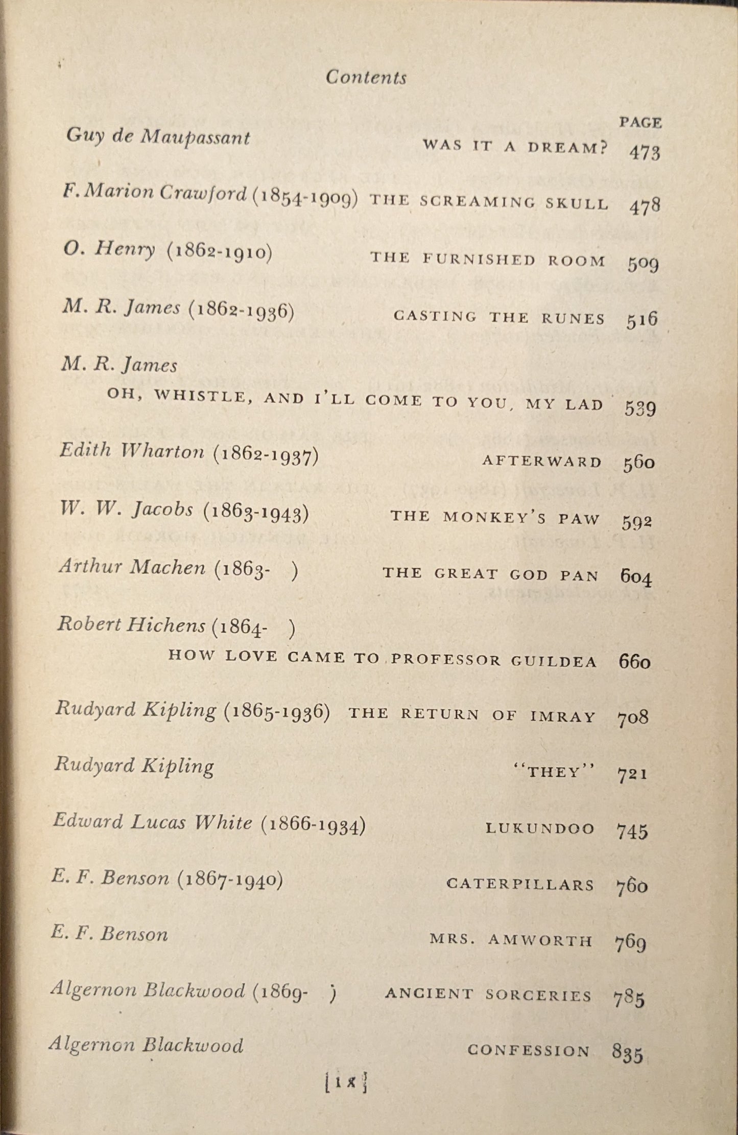 Great Tales of Terror and the Supernatural edited by Herbert A. Wise and Phyllis Fraser