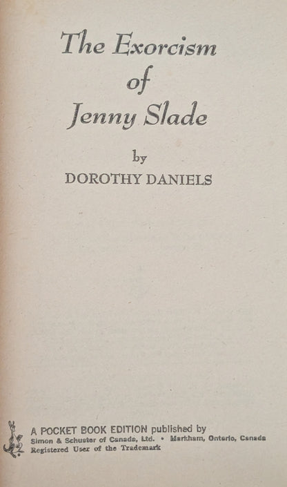 The Exorcism of Jenny Slade by Dorothy Daniels