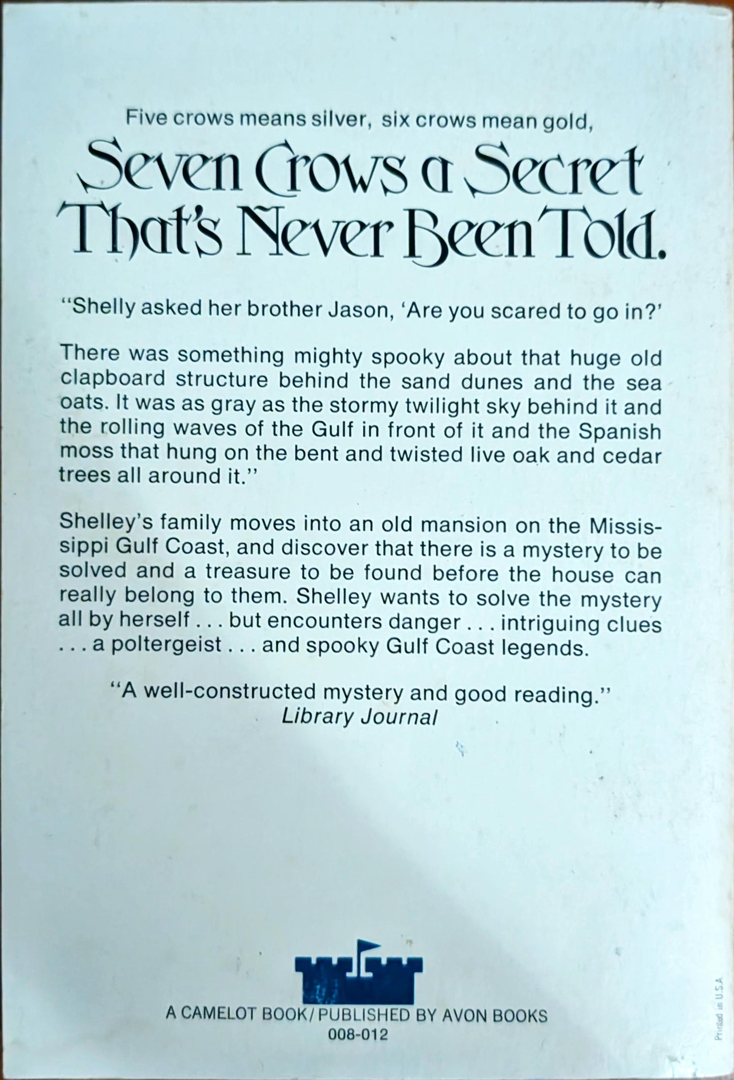 The Secret of Seven Crows by Wylly Folk St. John