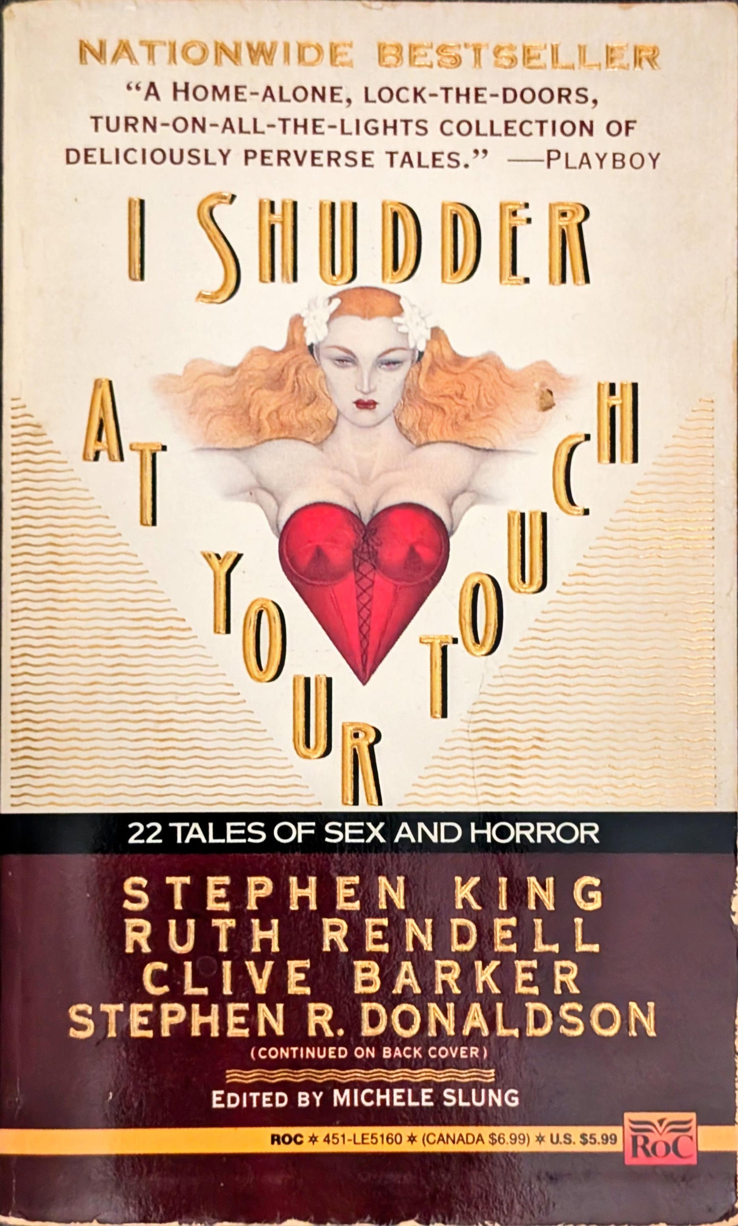 I Shudder at Your Touch: 22 Tales of Sex and Horror edited by Michelle Slung
