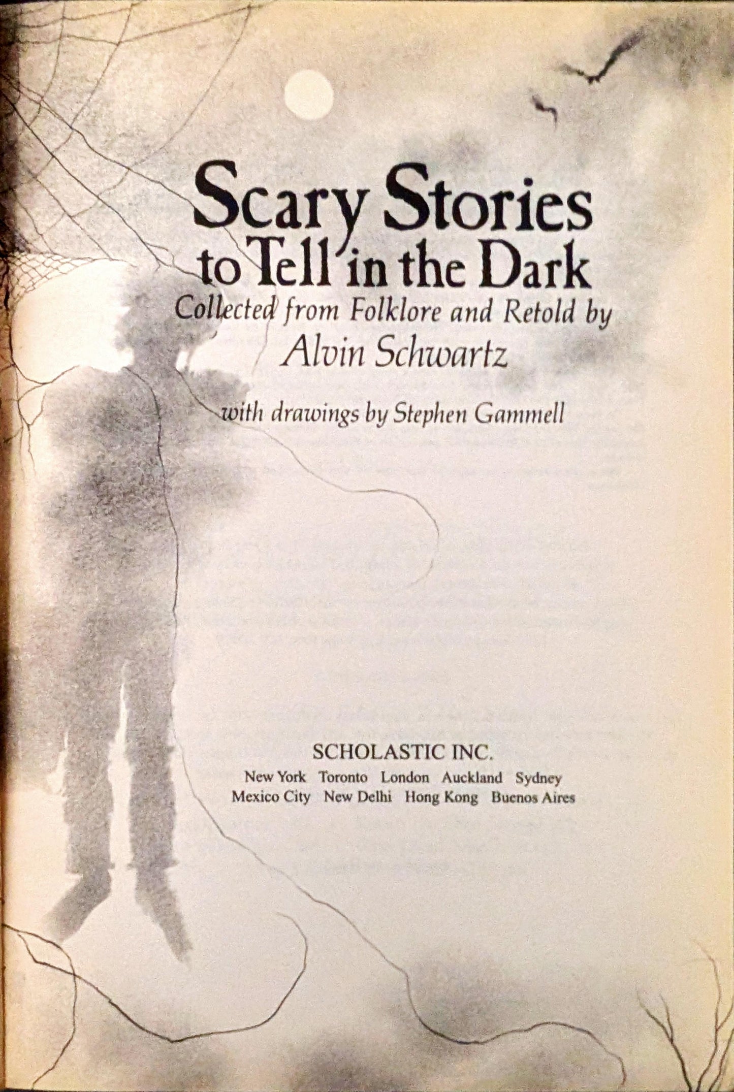 Scary Stories to Tell in the Dark by Alvin Schwartz