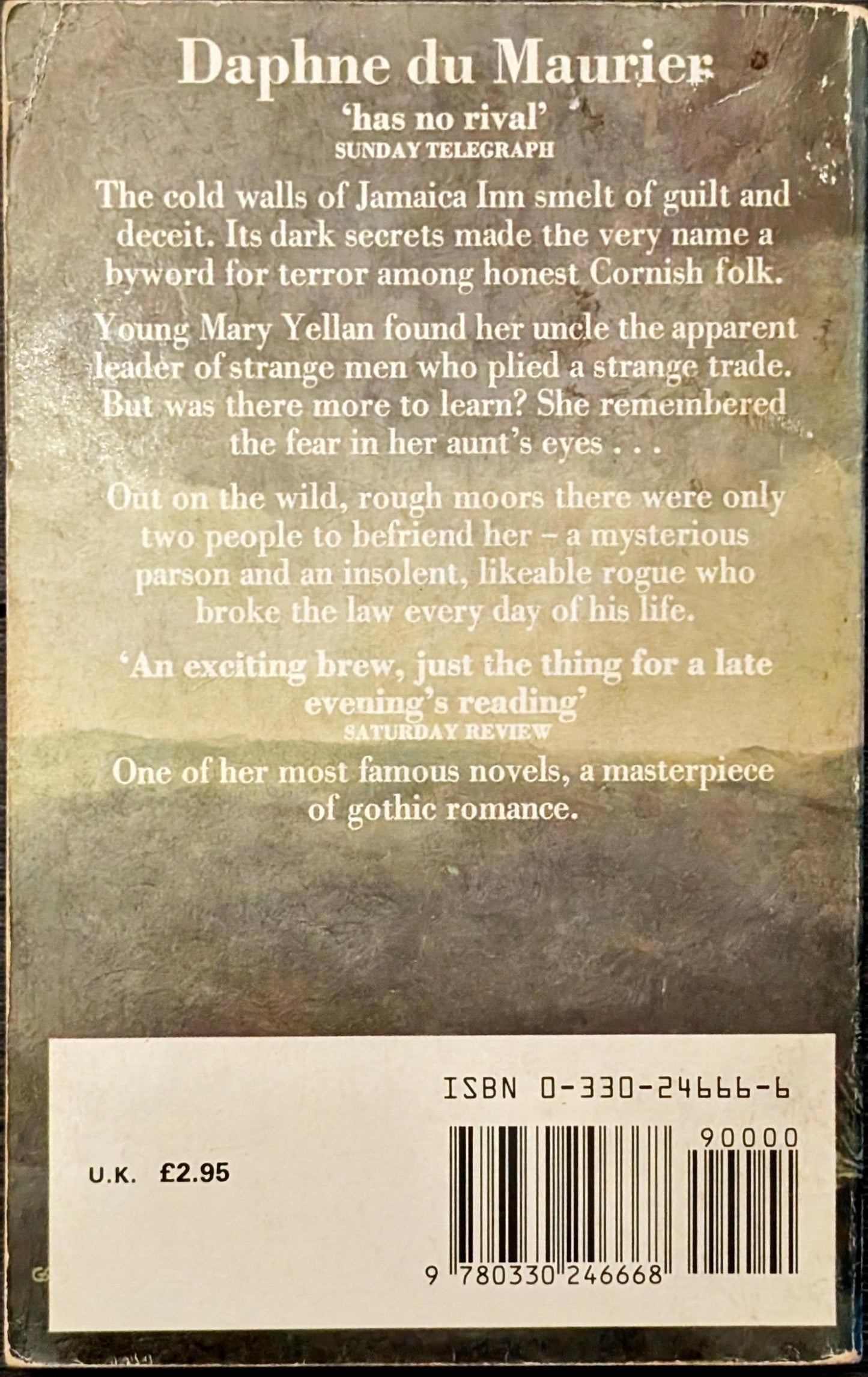 Jamaica Inn by Daphne Du Maurier