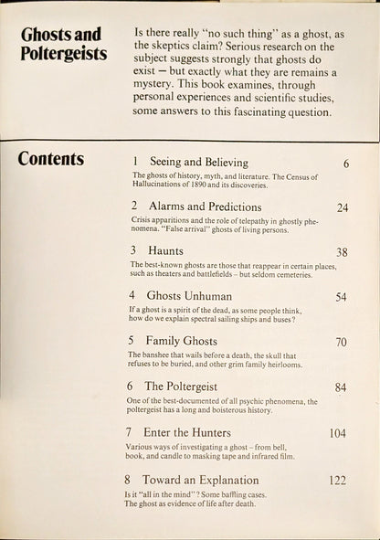 Ghosts and Poltergeists by Frank Smyth