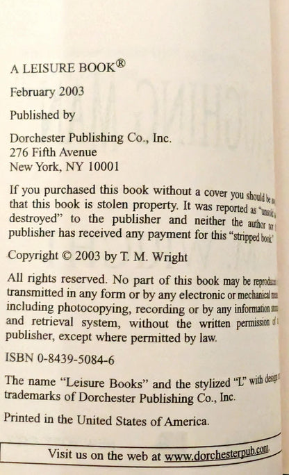 Laughing Man by T.M Wright