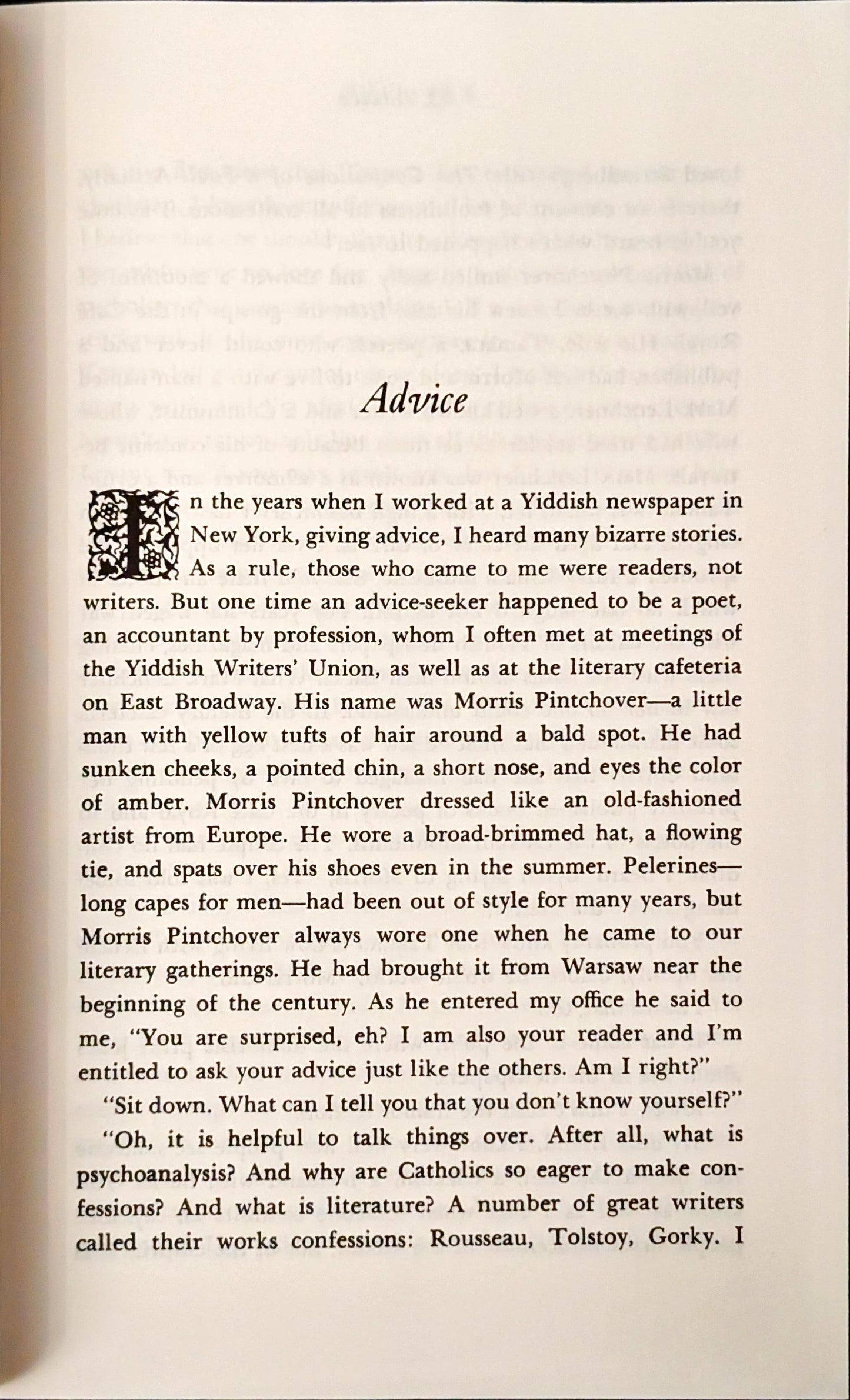 The Image and Other Stories by Isaac Bashevis Singer