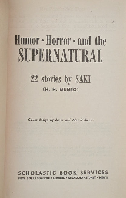 Supernatural by Saki