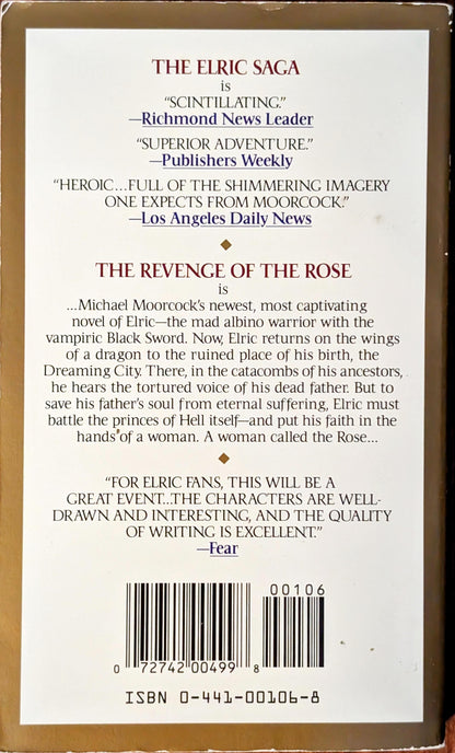 The Revenge of the Rose by Michael Moorcock