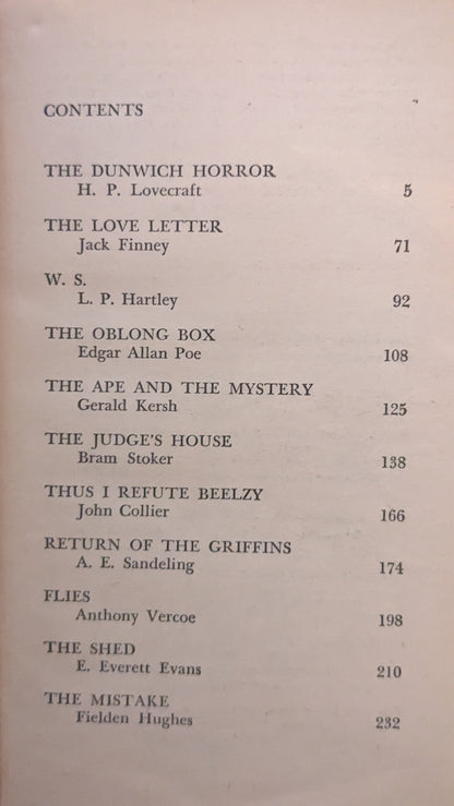 11 Great Horror Stories including The Oblong Box and The Dunwich Horror