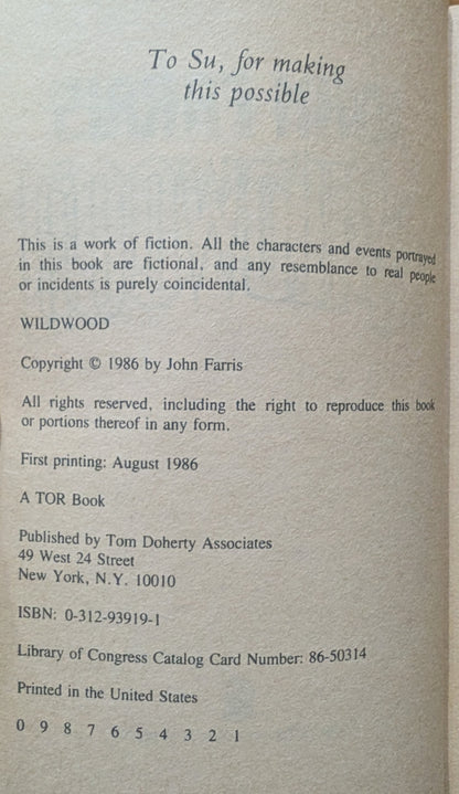 Wildwood by John Farris