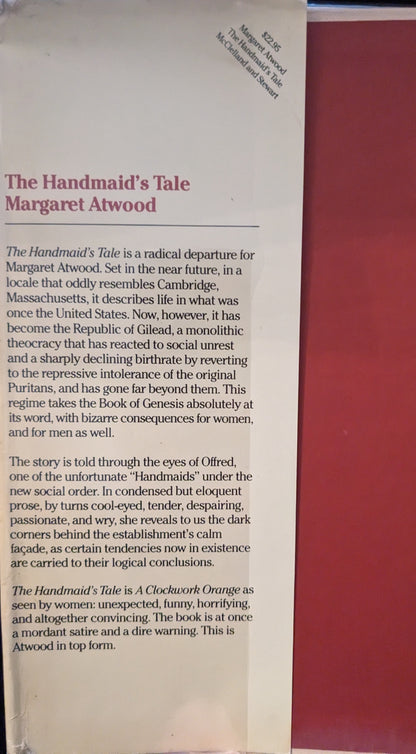 The Handmaid's Tale by Margaret Atwood (Signed)