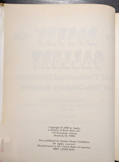 Rogue's Gallery: 247 Professional Criminals of 19th Century America by Inspector Thomas Byrnes