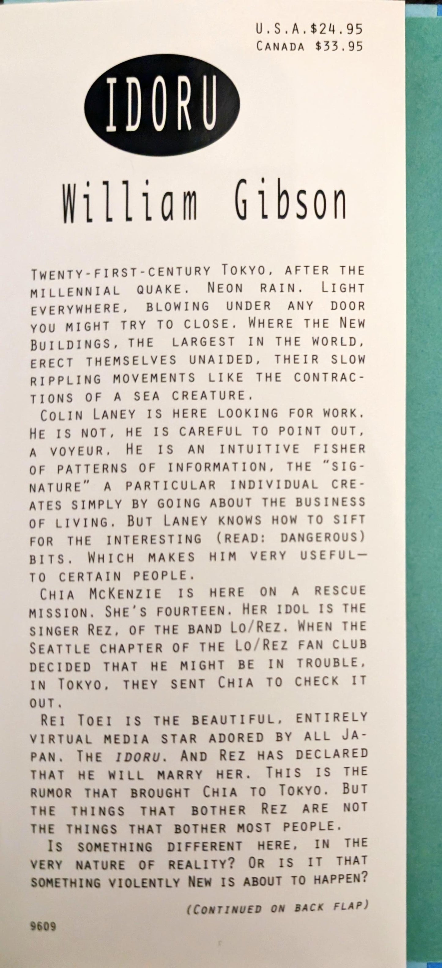 Idoru by William Gibson