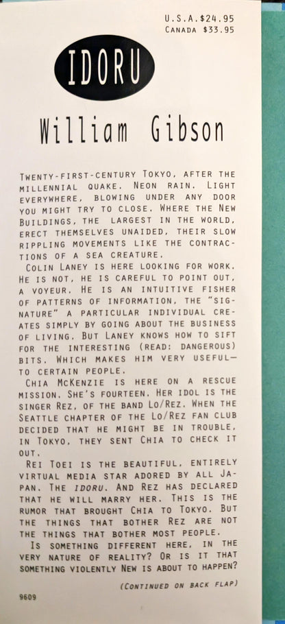 Idoru by William Gibson