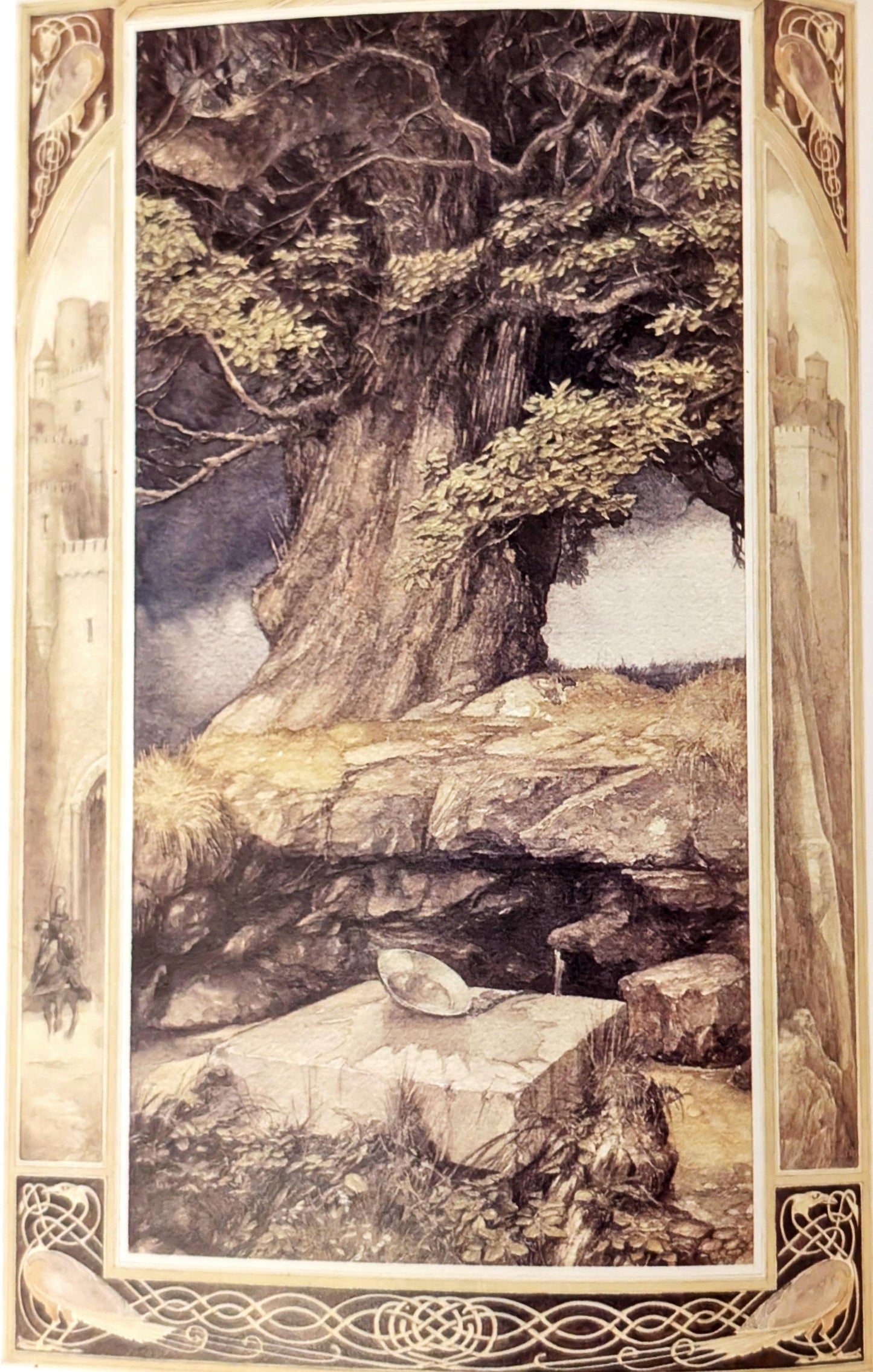The Mabinogion translated by Lady Charlotte Guest and illustrated by Alan Lee