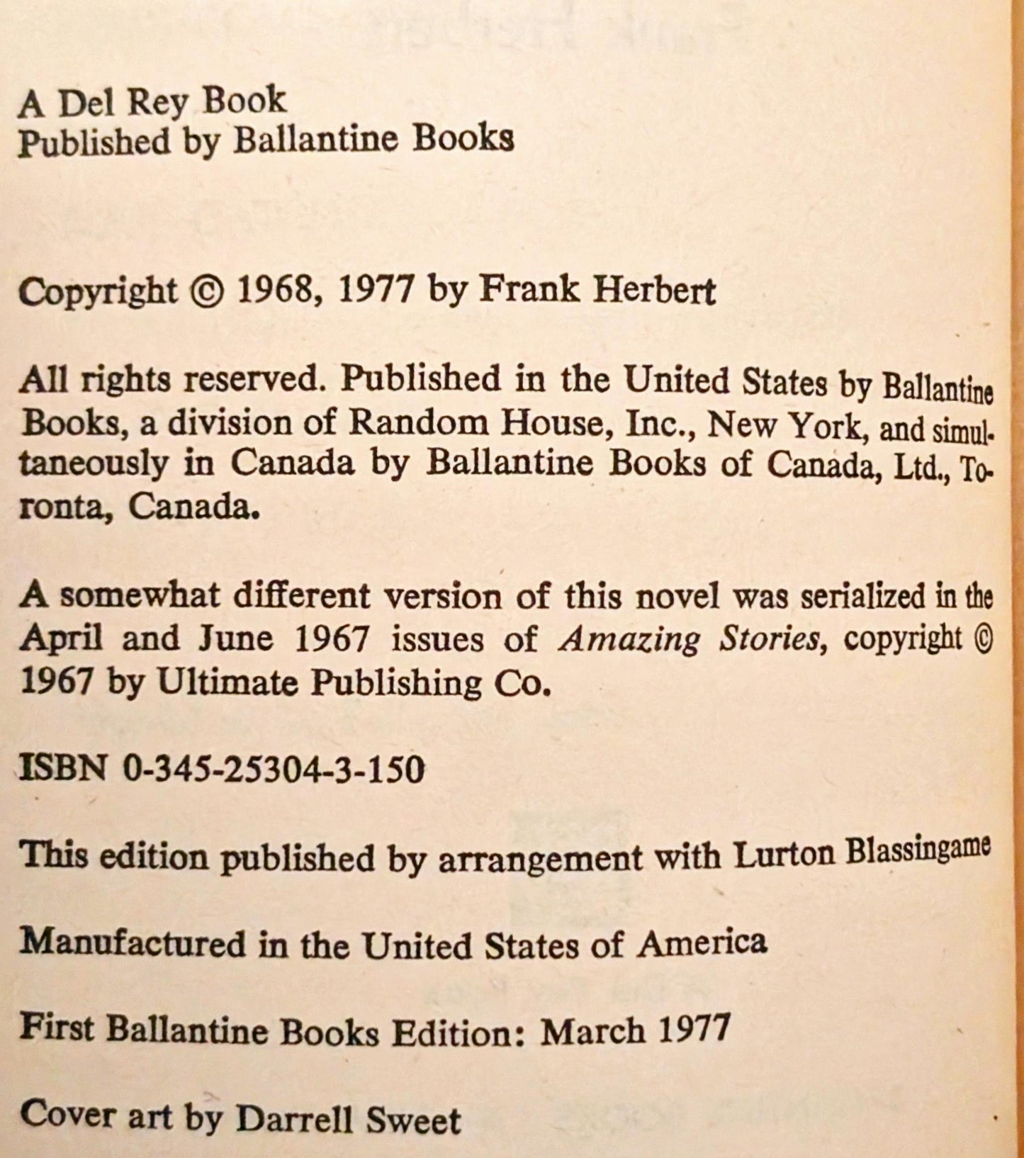 The Heaven Makers by Frank Herbert