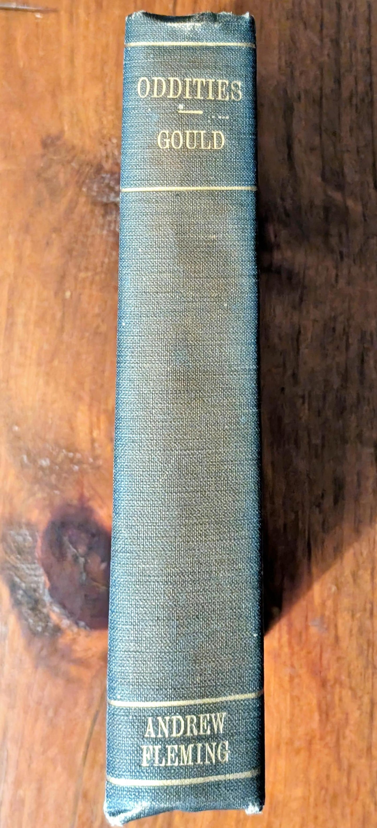 Oddities: A Book of Unexplained Facts by Rupert T. Gould