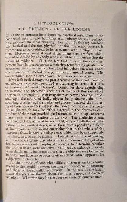 The Haunting of Borley Rectory by Eric J. Dingwall, Kathleen M. Goldney, and Trevor H. Hall