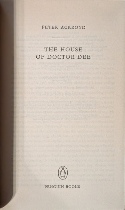The House of Doctor Dee by Peter Ackroyd