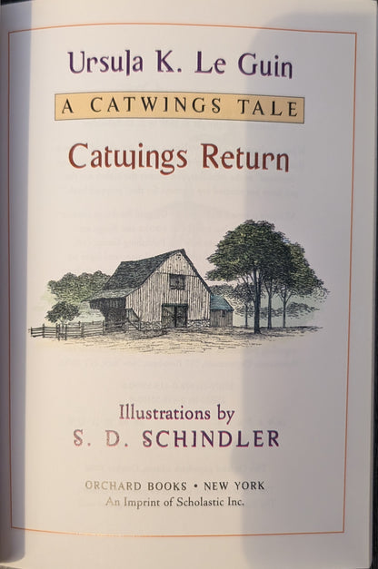 Catwings Returns: A Catwings Tale by Ursula K. Le Guin