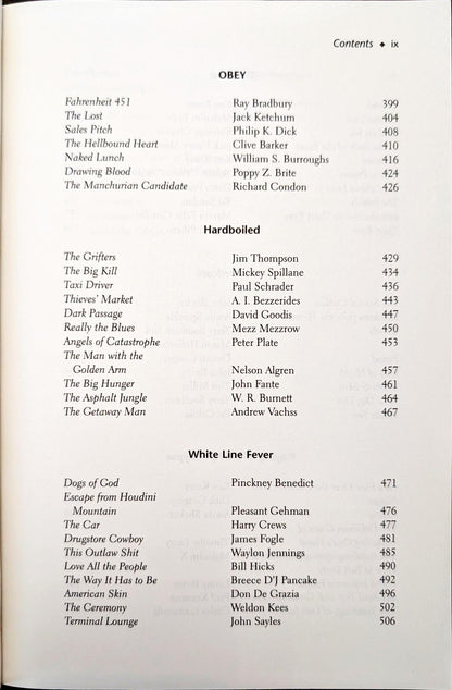 The Outlaw Bible of American Literature edited by Alan Kaufman, Neil Ortenberg & Barney Rosset