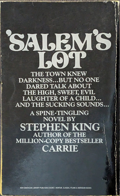 Salem's Lot by Stephen King