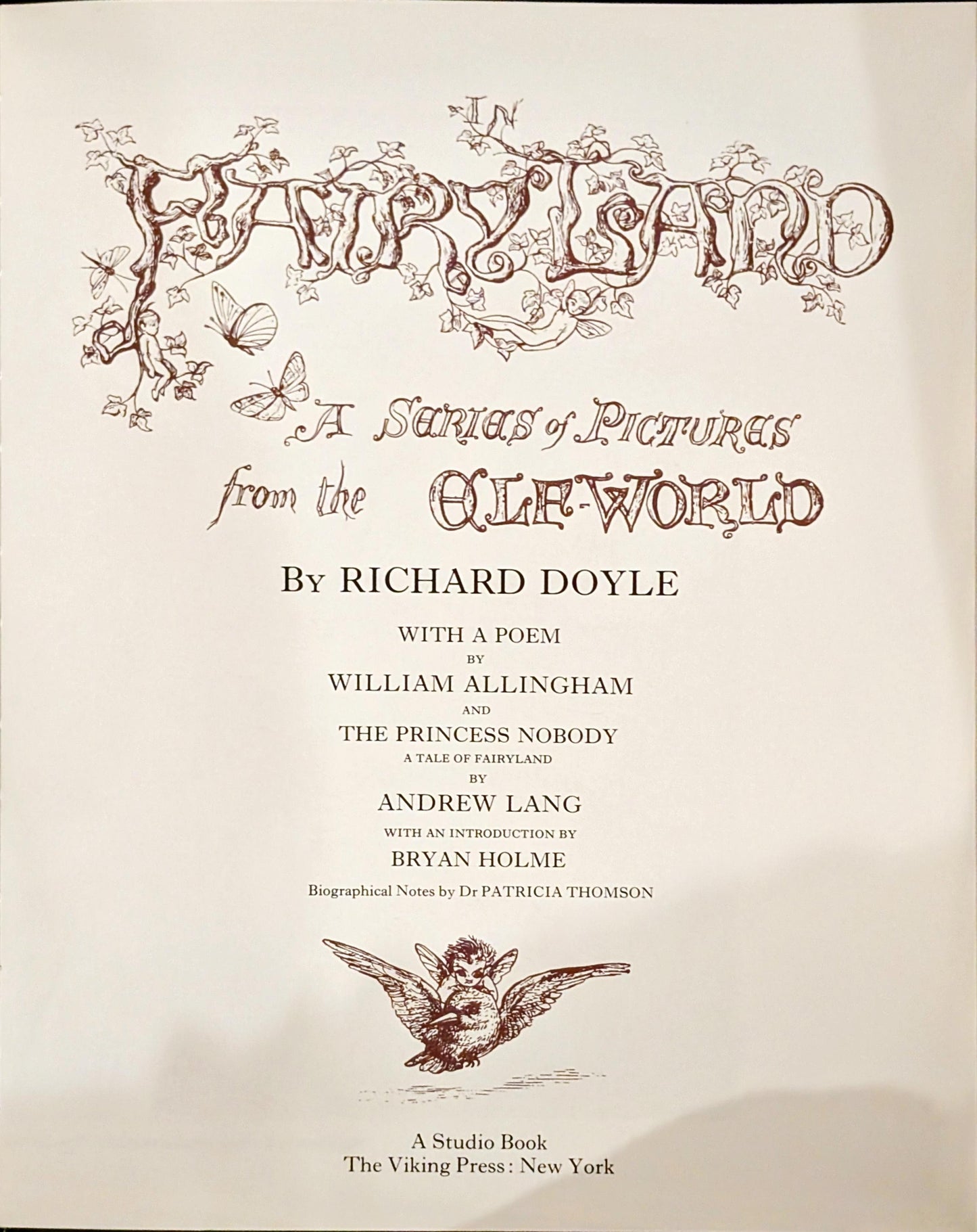 In Fairyland: A Series of Pictures from the Elf World by Richard Doyle