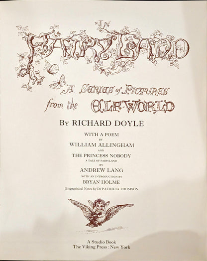 In Fairyland: A Series of Pictures from the Elf World by Richard Doyle