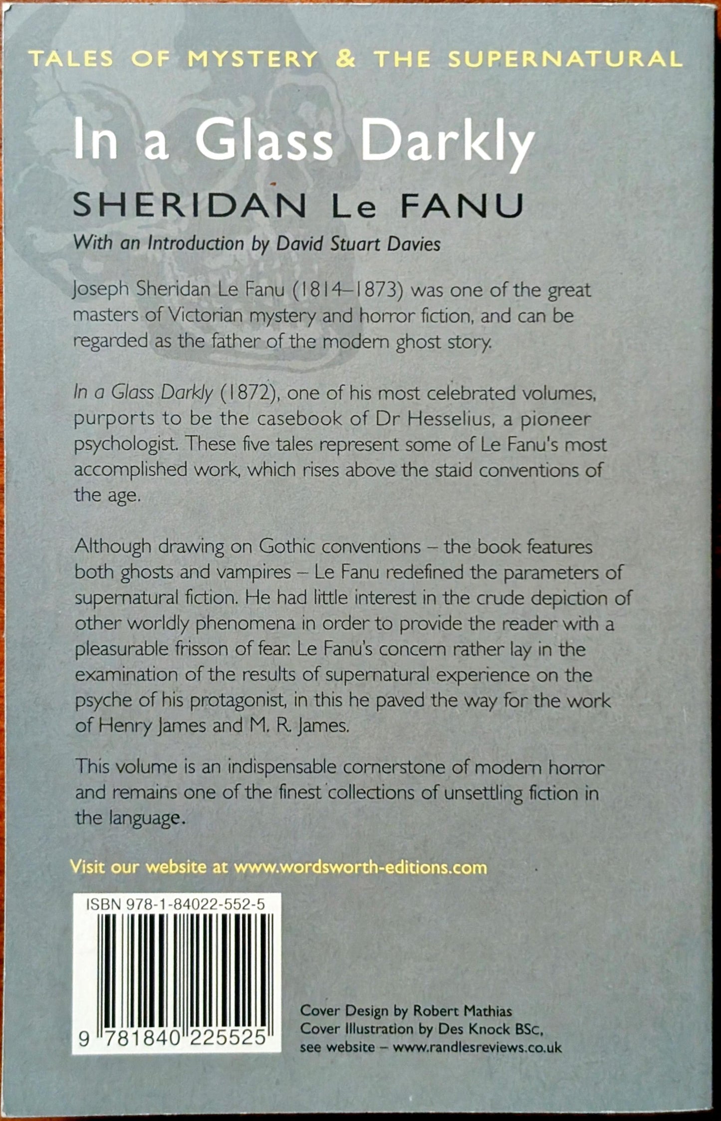 In a Glass Darkly by Sheridan Le Fanu