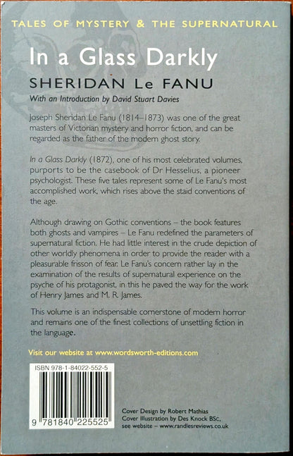 In a Glass Darkly by Sheridan Le Fanu
