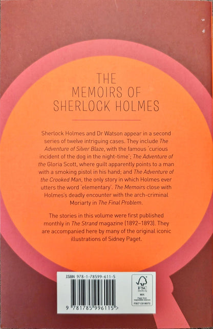 The Memoirs of Sherlock Holmes by Sir Arthur Conan Doyle