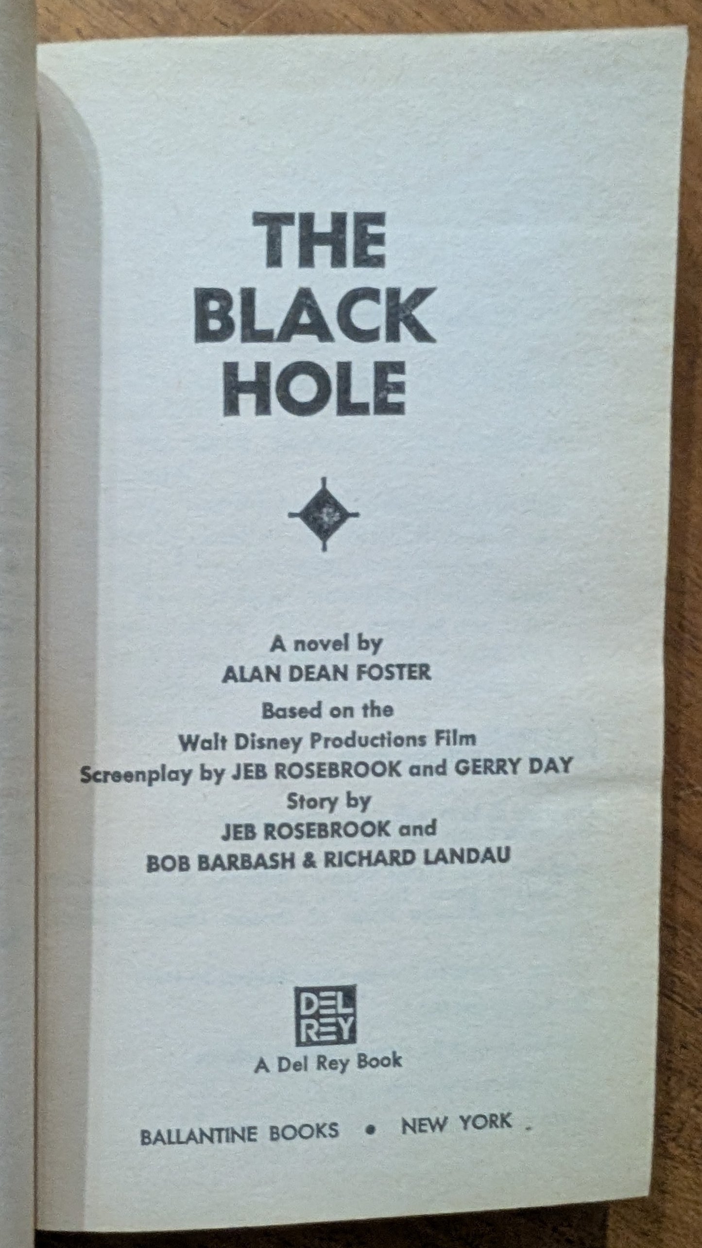 Black Hole by Alan Dean Foster