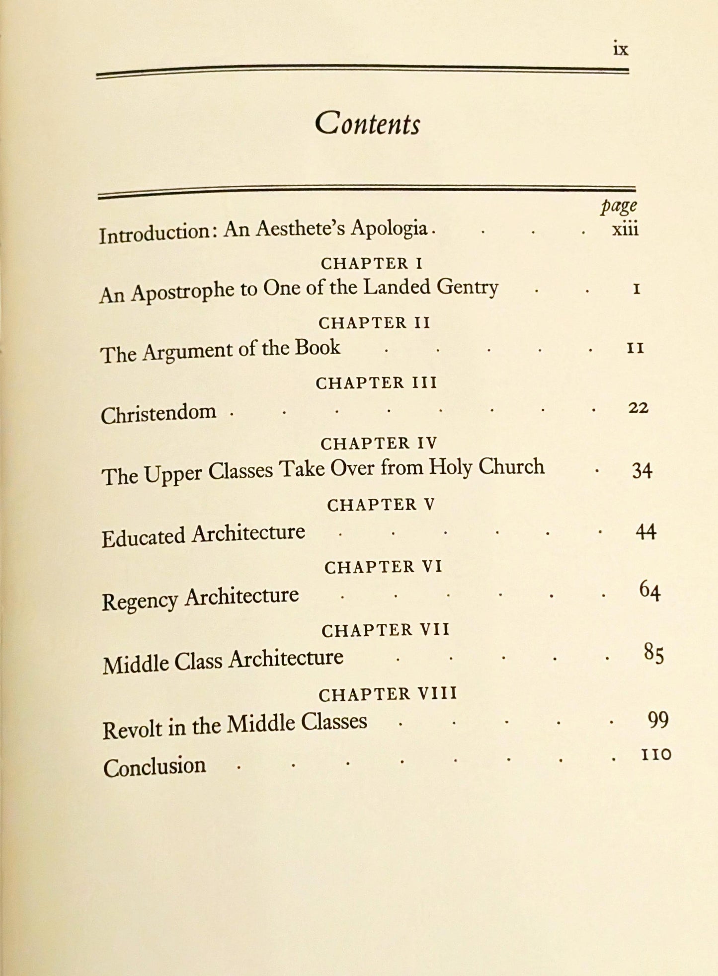 Ghastly Good Taste or a Depressing Story of the Rise and Fall of English Architecture by John Betjeman