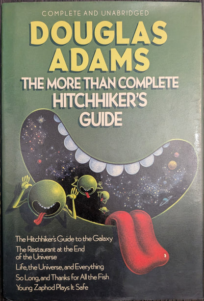 The More Than Complete Hitchhiker's Guide by Douglas Adams: Complete and Abridged