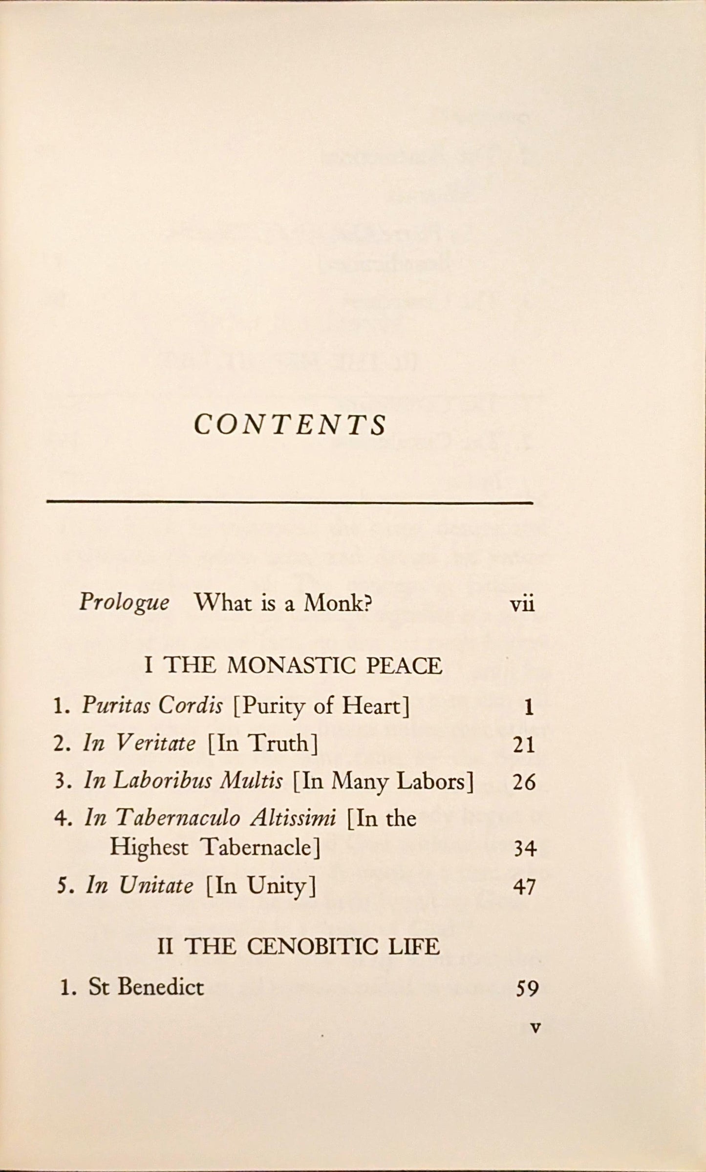 The Silent Life by Thomas Merton