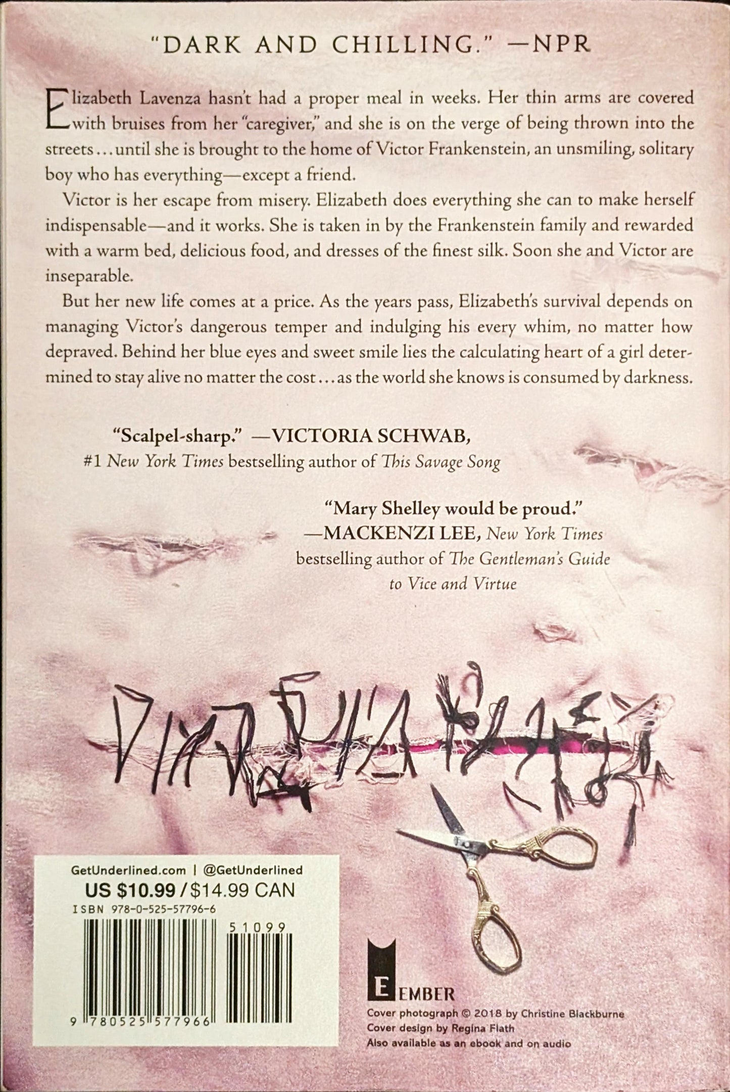 The Dark Descent of Elizabeth Frankenstein by Kiersten White