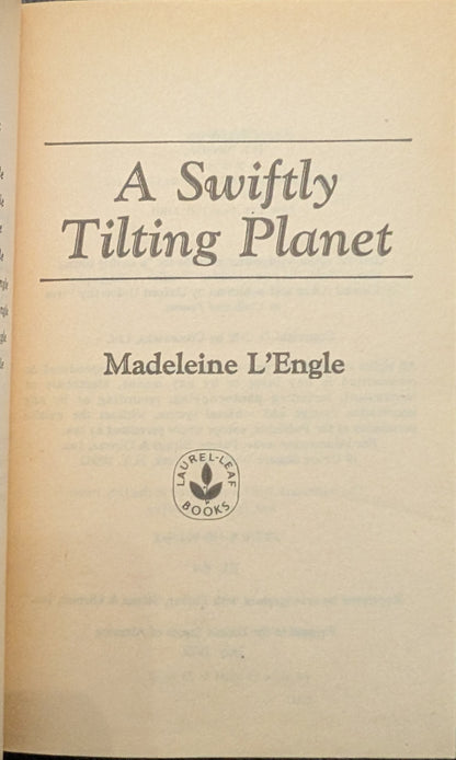 A Swiftly Tilting Planet by Madeline L'Engle