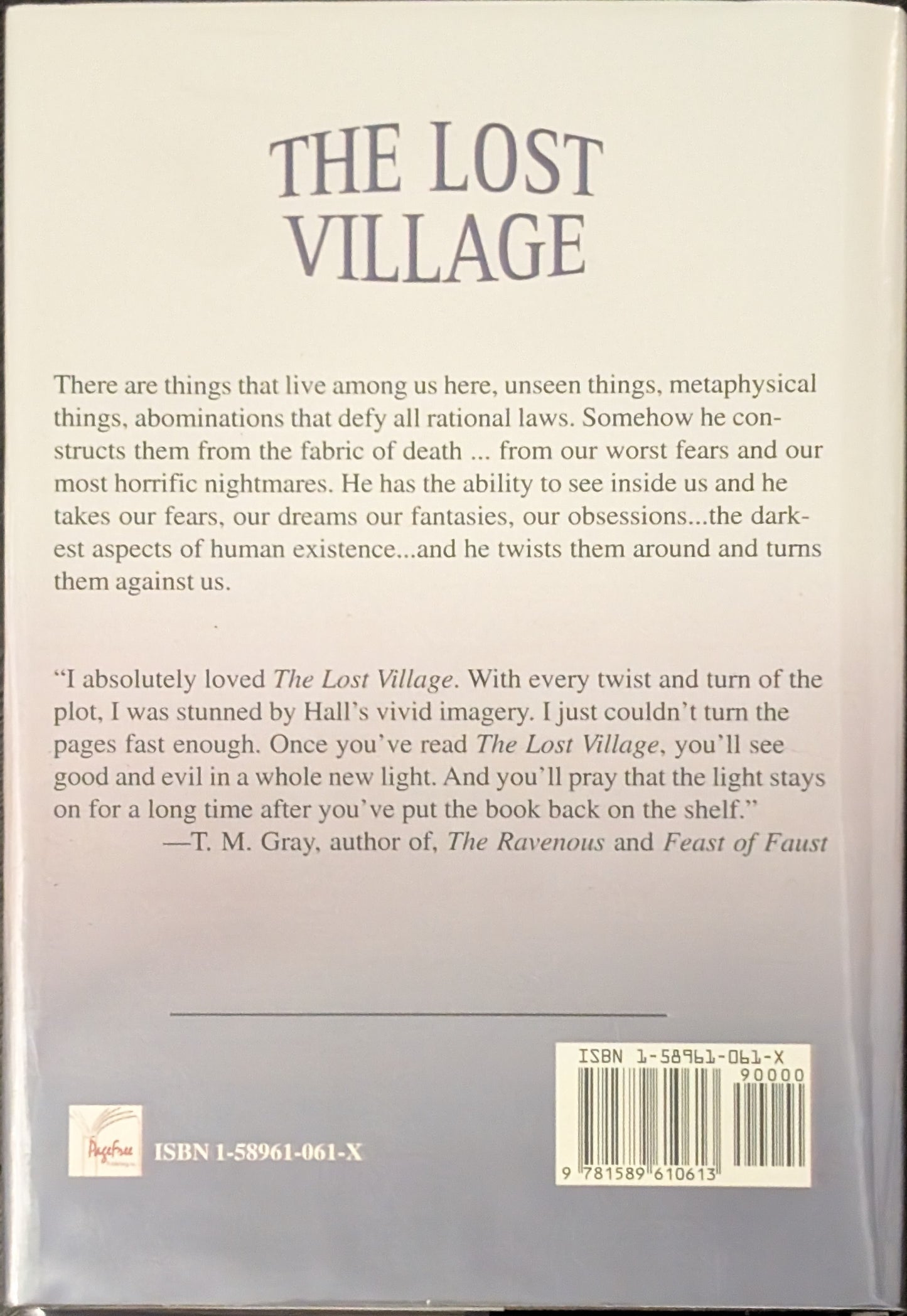 The Lost Village by Mark Edward Hall