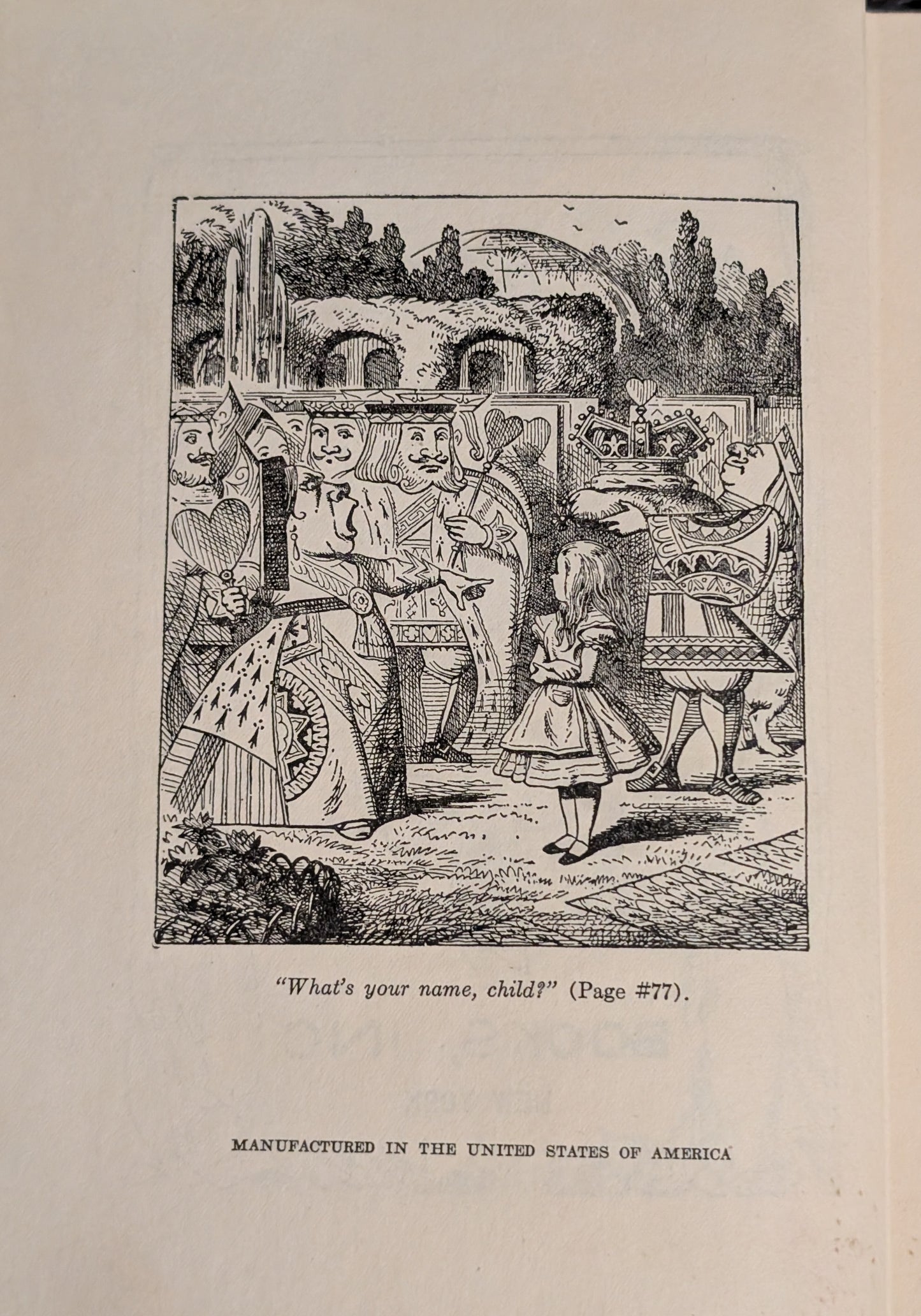 Alice's Adventures in Wonderland by Lewis Carroll