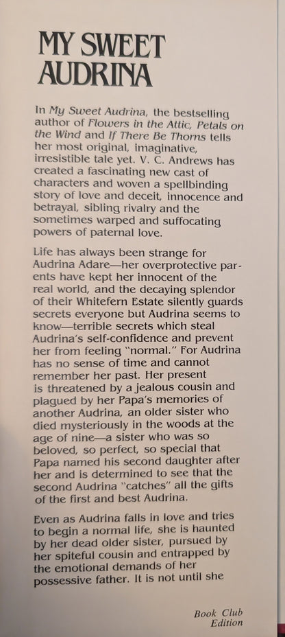 My Sweet Audrina by V.C Andrews