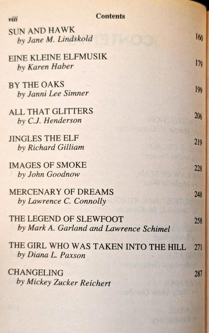 Elf Fantastic edited by Martin H. Greenberg