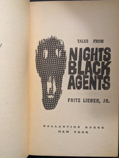 Tales from Night's Black Agents by Fritz Lieber, Jr.