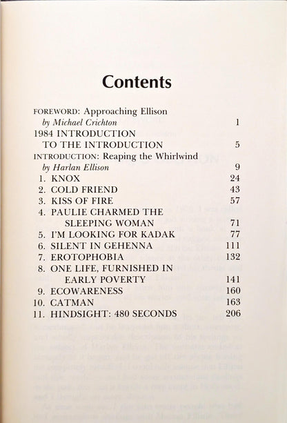 Approaching Oblivion by Harlan Ellison