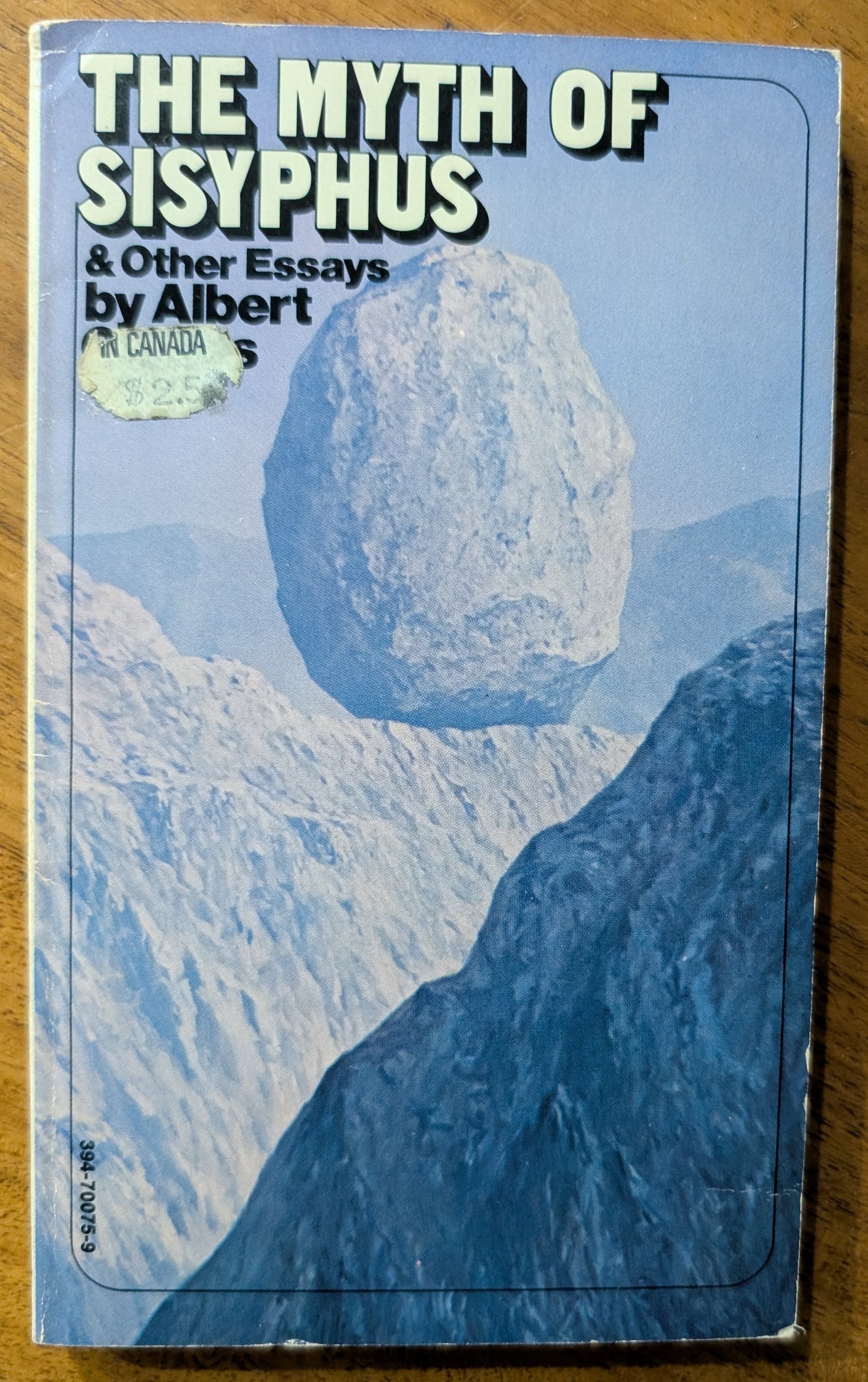 The Myth of Sisyphus & Other Essays by Albert Camus