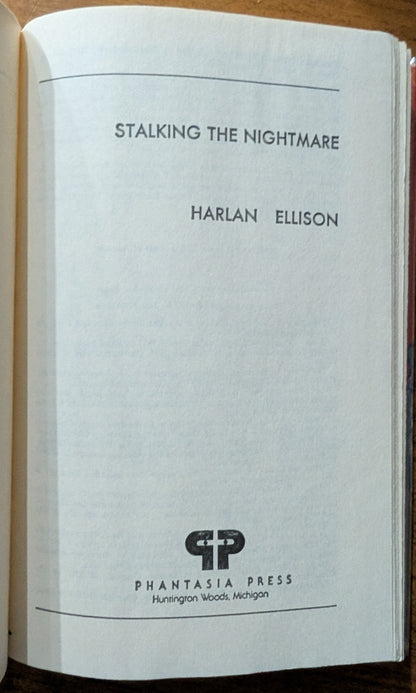 Stalking the Nightmare by Harlan Ellison