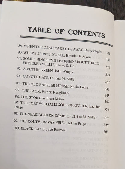 Northern Haunts: 100 Terrifying New England Tales for the Campfire and the Fireplace edited by Tim Deal