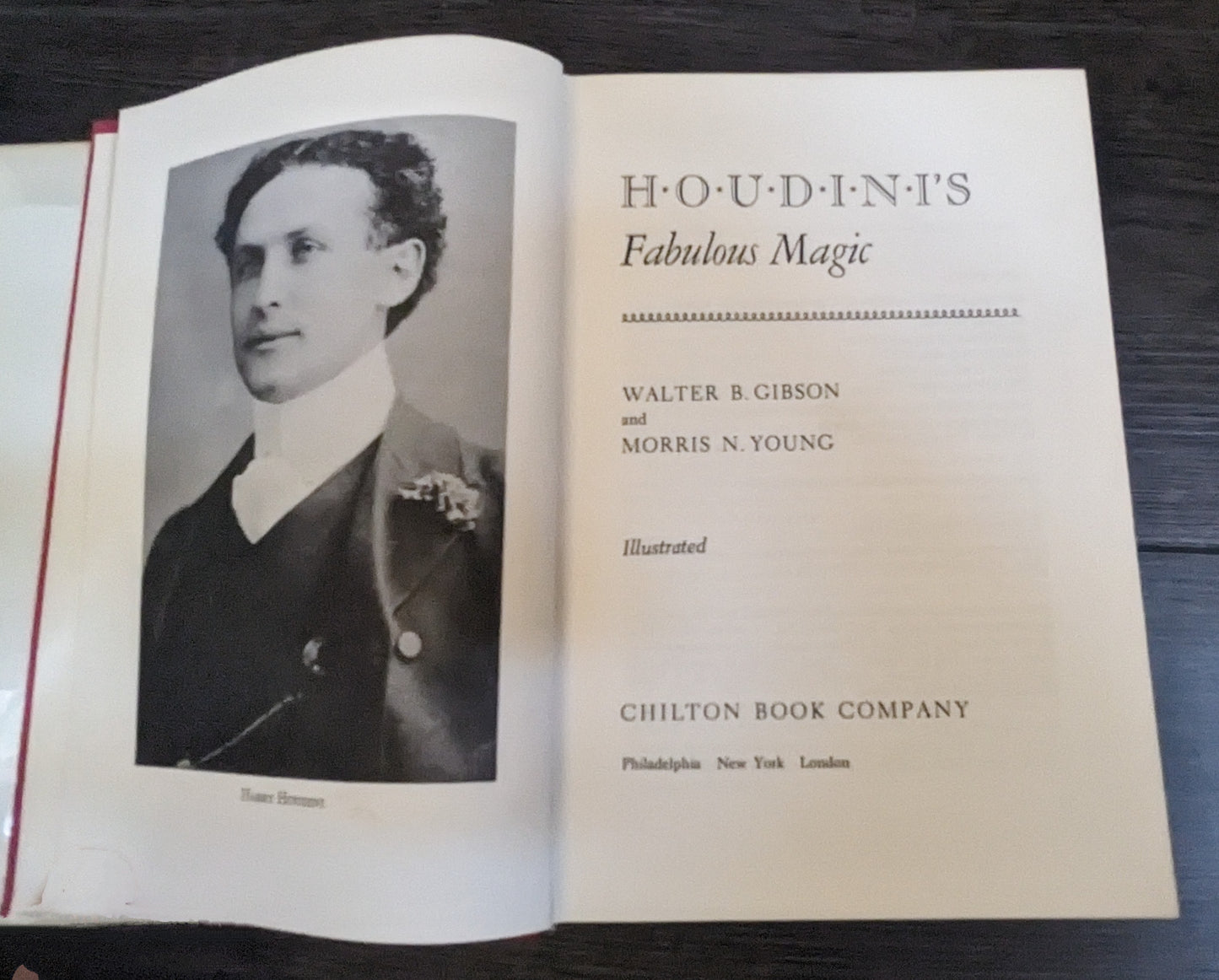 Houdini's Fabulous Magic by Walter B. Gibson and Morris N. Young